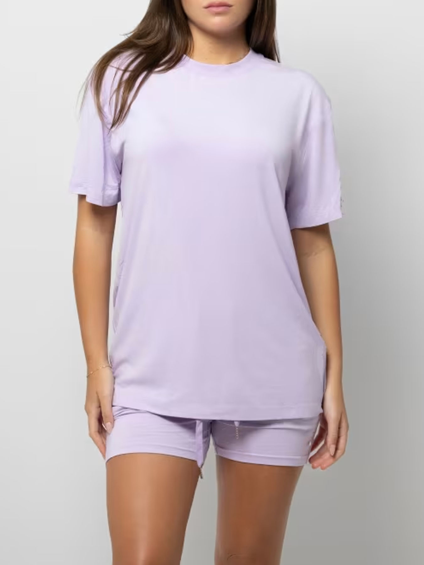 Casual Modal Fabric Home Laid Back Set - Short-Sleeve Top & Shorts Combo---1968