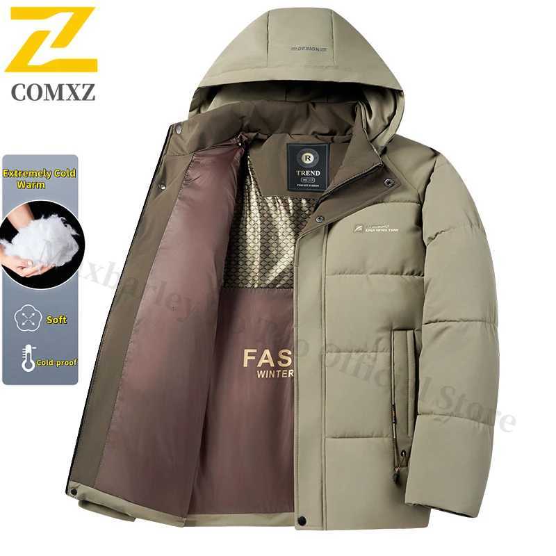 2025 New Winter Parka Mens Classic Fashion Windproof Warm Down Cotton-padded Jacket Male High Quality Detachable Hooded Coat X251125 - view 3