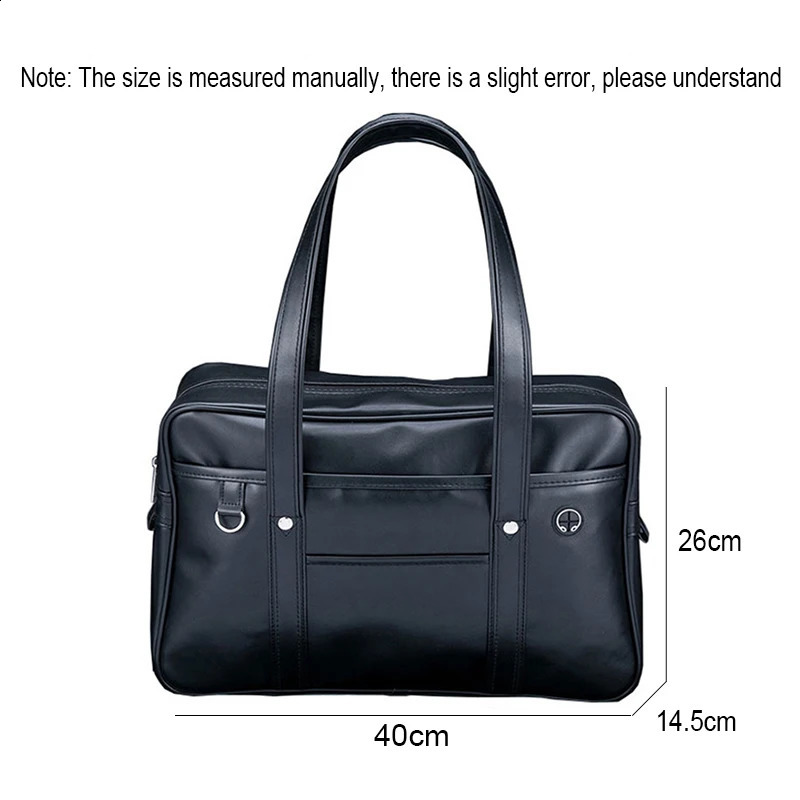 1pcs Womens shoulder bag Casual PU Shoulder Bag School Students School Bag Handbag Anime Uniform Bag Tote Bags 250417