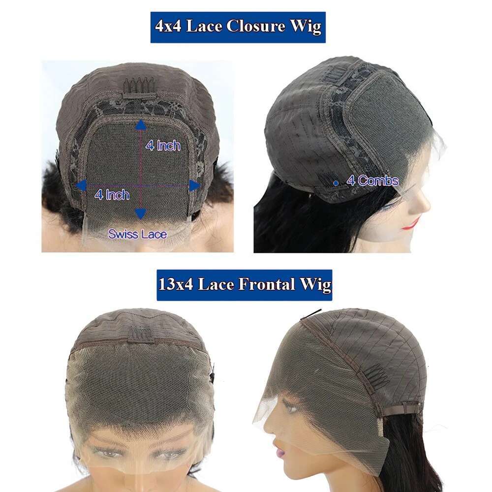 Afro Kinky Short 13X4 Bob Wigs Jerry Front Human Hair Deep Curly Wig Pre Plucked Lace