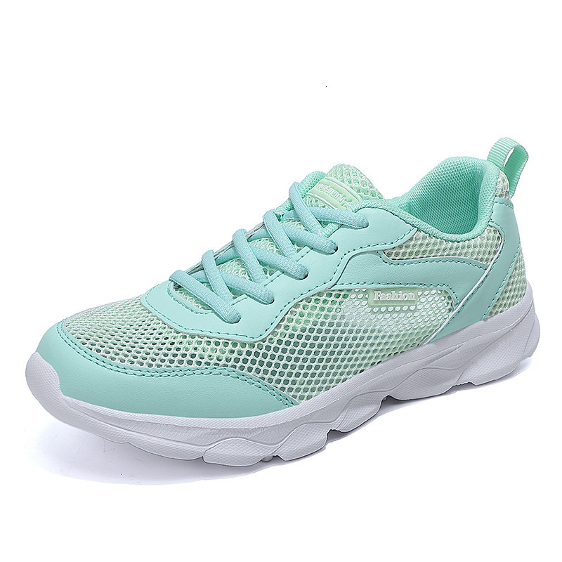 Summer New Sports Large Mesh Hollow Casual Korean Lace Up Versatile Women S Shoes Ddmysaturn