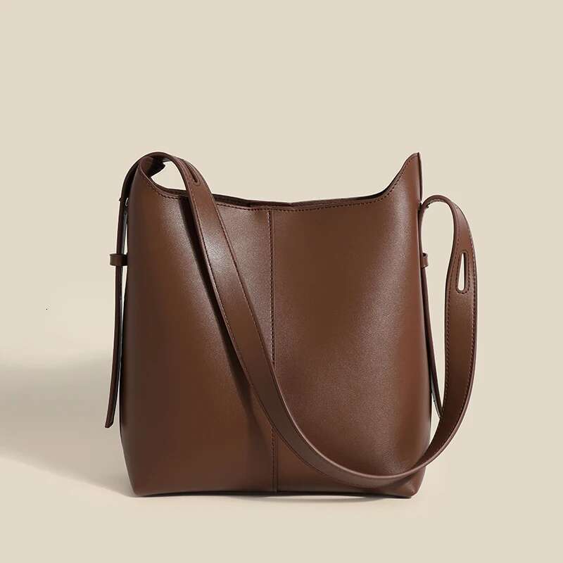 Shoulder Bucket Tote Women's Handbag Female Bags Lady Designer Hand Cross Bag PU Material