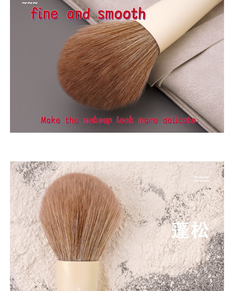 10-piece makeup brush set - soft bristle highlighter brush, beauty brush, loose powder brush, complete makeup set brush, makeup tools - eyeshadow brus