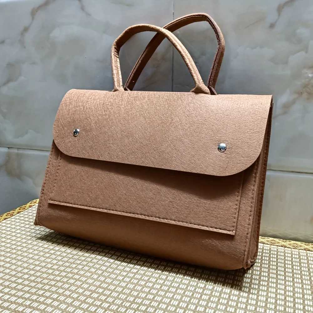 Handheld briefcase fun simple affordable and convenient felt storage bagT251125