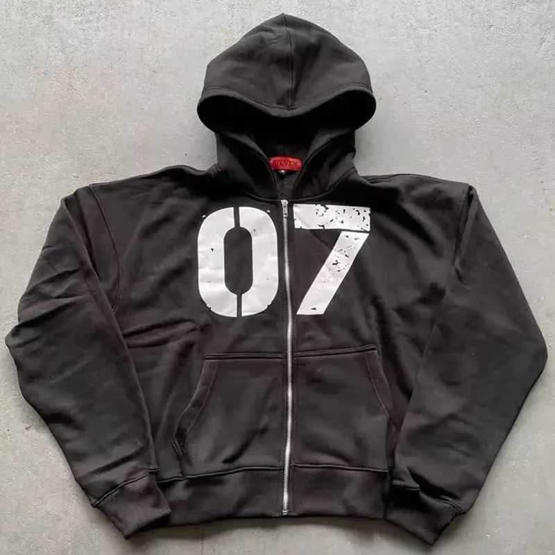 Y2K New Street Clothing Set Casual Bag Sports Pants Fashion Zipper Hoodie Spring American Street Hip Hop Casual Pants Printed Clothing w250425