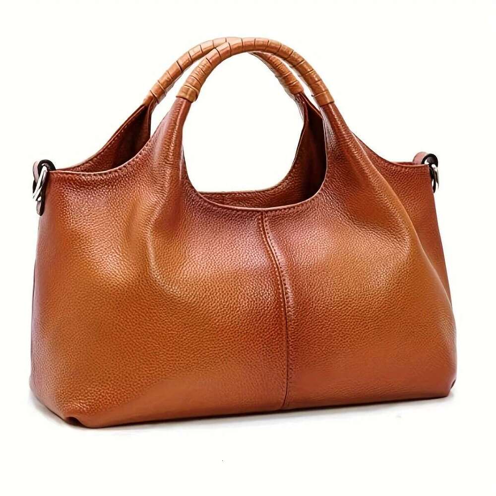 Simple Fashion Trend Men's And Women's Temperament Large Capacity Pu High-End Tote Bag