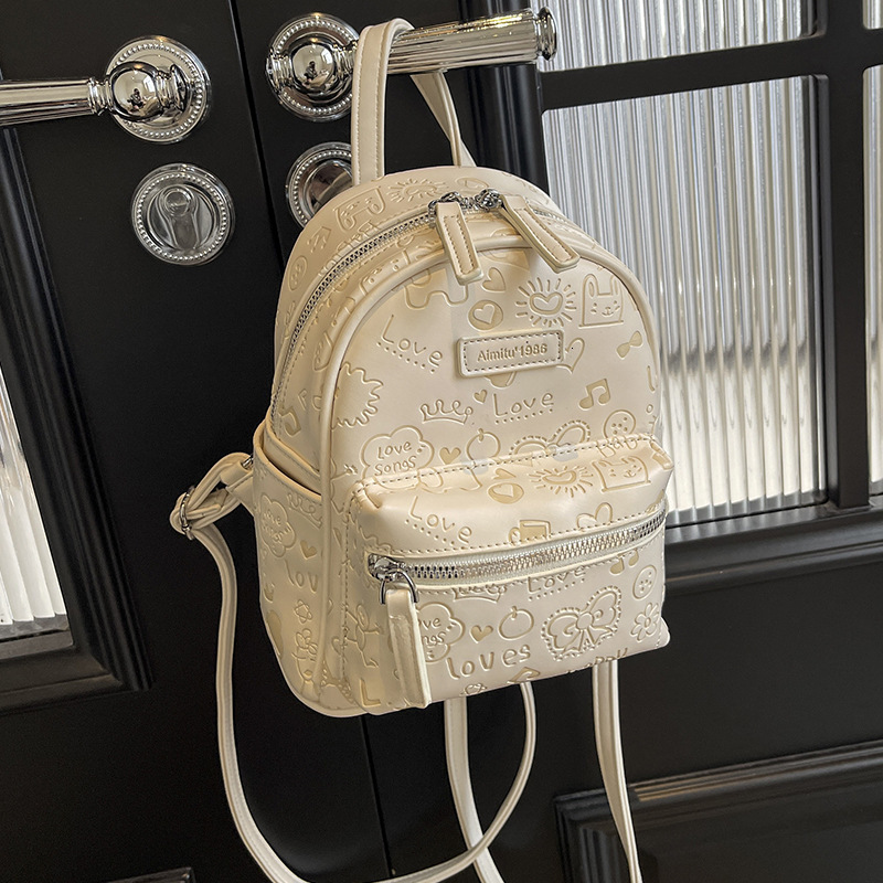 New Free Delivery Designer Shoes By 2025 Amy Rabbit Women's Bag Trendy Fashion Pattern Printed Design Handbag Commuter Leisure Backpack