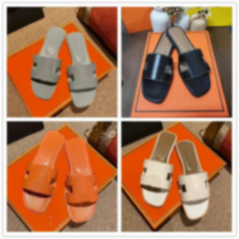 Designer pattern fabric slides women men fashion leather buckle strap sandal flat heel comfortable slipper outdoor beach slider