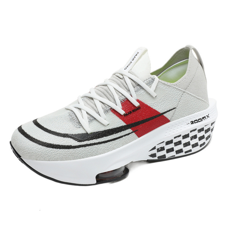 Large Size Air Cushion Couple Racing Marathon Flying Woven Mesh Men S Sports And Leisure Running Shoes Women Ddmysaturn