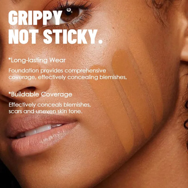 PECOLORS Matte Finish Liquid Base Oil Control Waterproof Full Coverage All Skin concealer 250415
