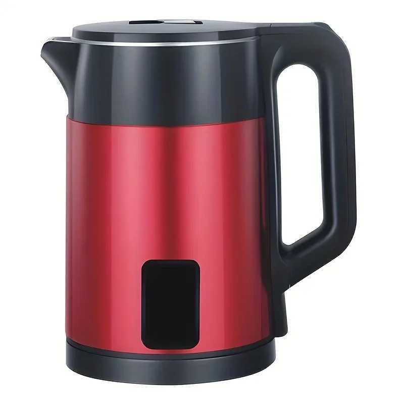 Electric KettleLCD Screen Multifunctional Automatically Powers Off When OpenedDouble Layer Anti Scald 304 Stainless Steel Body C251125