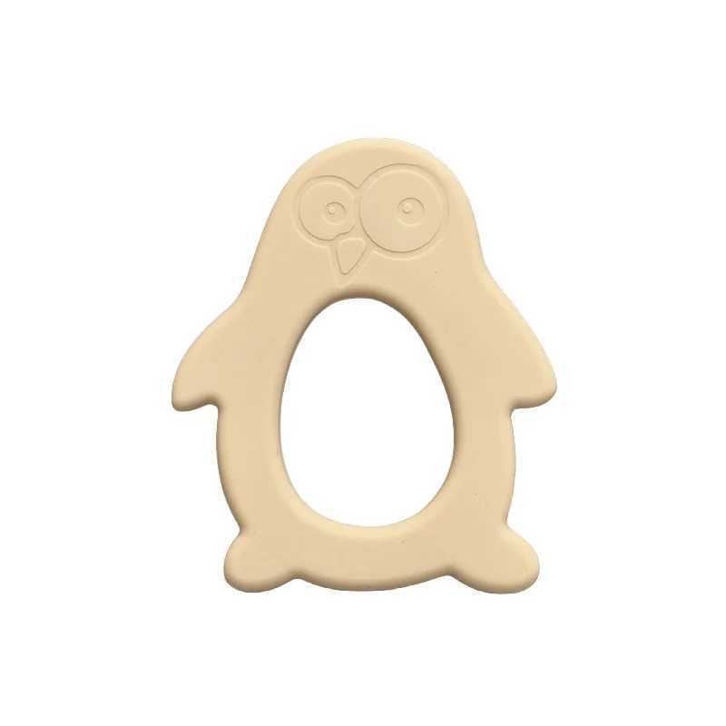 Baby food grade silicone teether penguin baby teething stick children mouth muscle trainer G251125
