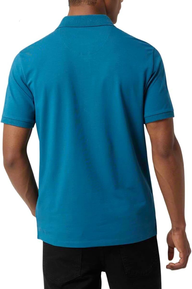 Mens Polo shirt Polo Shirts for Men - Soft Stretch Casual Cotton Mens Polo Shirts | Modern Fit Short Sleeve Mens Polos simple fashion