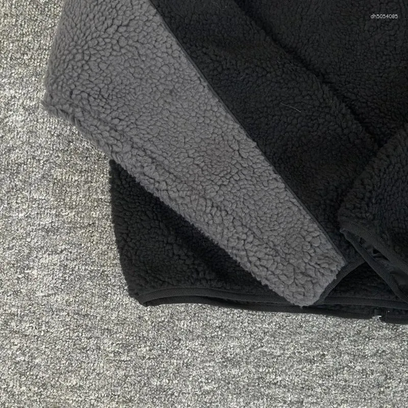 Designer Men's Wool coat Casual Unique Mertra zip-up Hooded Granular Fleece Comfortable Fabric Warm High Street Quality polar fleece Jacket Men W