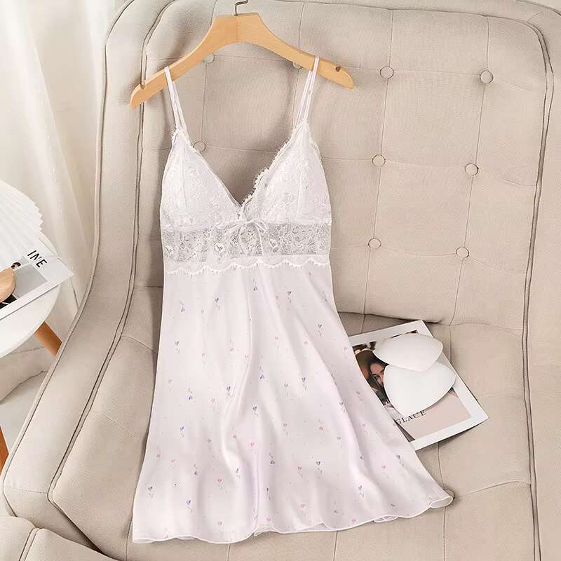 With Cheap Price Silk Satin Pama Set Sleepwear Sexy Pamas Saxy Night Dress