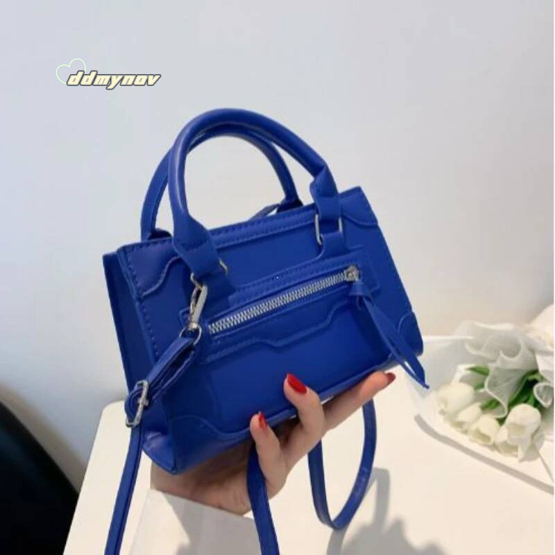Crossbody for Women New Fashion Casual Western Style Shoulder Handbag Simple Texture Messenger Small Square Bag ddmynov