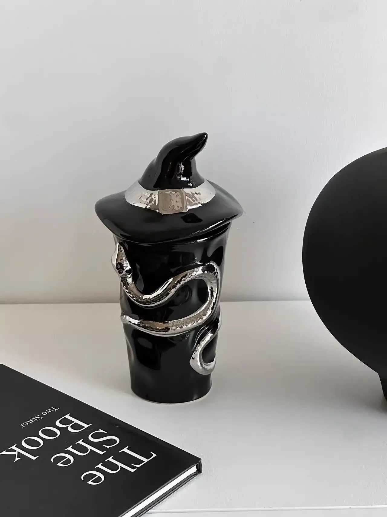 Sliver Snake Ceramics Mugs Coffee Mug Milk Tea Office Cups Drinkware the Best birthday Gift Y251125