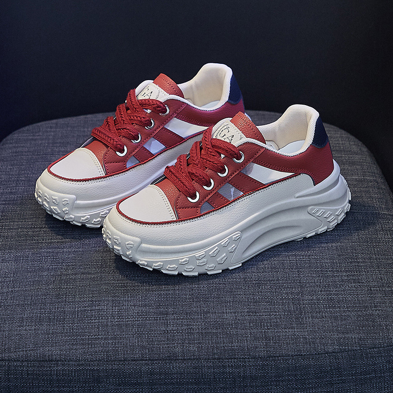 Korean Summer New Dad Women S Instagram Trendy Student Breathable Sports Shoes Thick Sole Elevated Casual Ddmysaturn