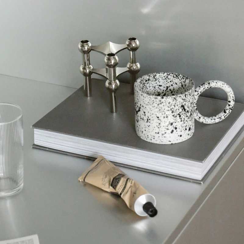 Creative Big Round Handgrip Ceramics Mugs Coffee Mug Milk Tea office Cups Drinkware the Best birthday Gift Y251125