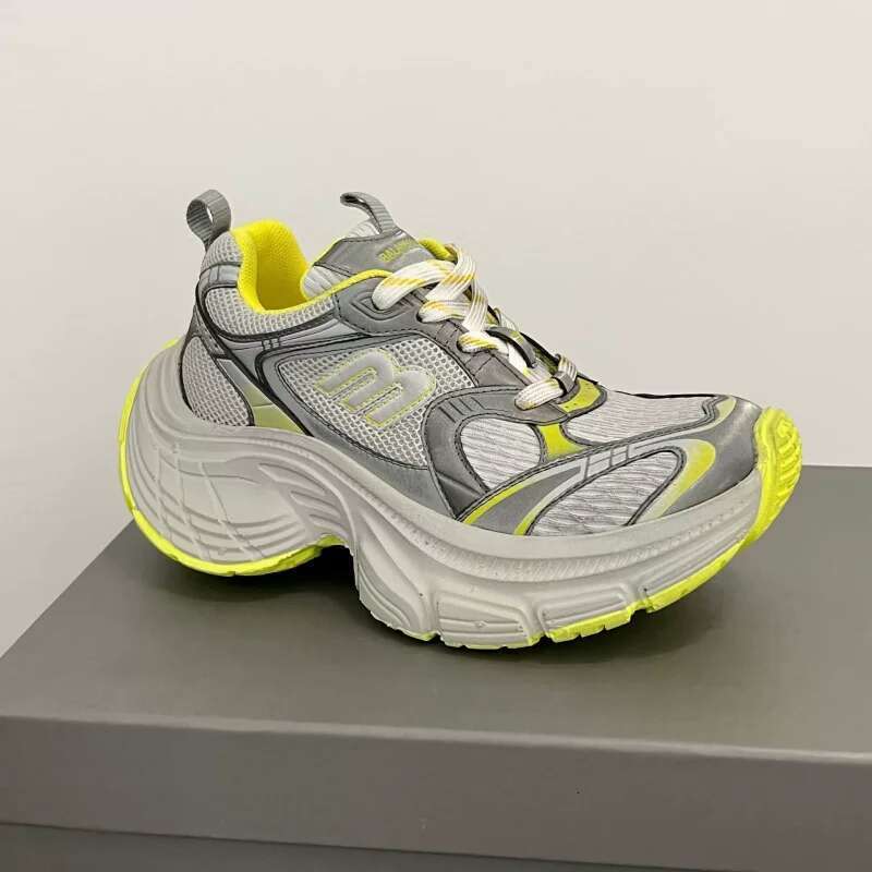 Mixed Color All Match Sneakers Designer Unisex Shoes Thick Bottom Platform Increasing Runway Skateboard Casual Trainers