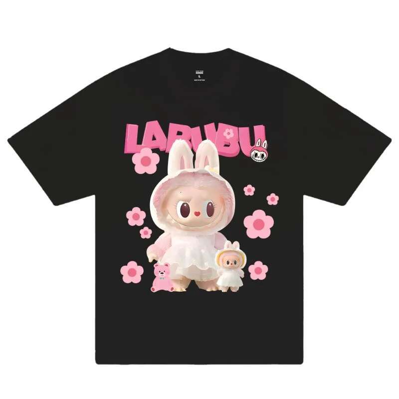 Dongdumaoyi Labubu T Shirts Y K Anime Graphict Shirts Women Short Sleeve Sexy Y Girl Tops Tees S Clothing Top