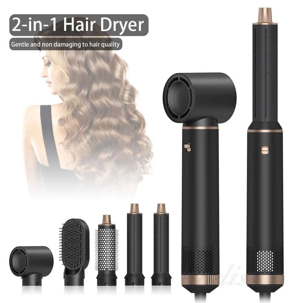 2-in-1 Hair for Home Use, Salon Quality Dryer, Straight & Curling, Anti-Damage, Multi-Function Blow Dryer