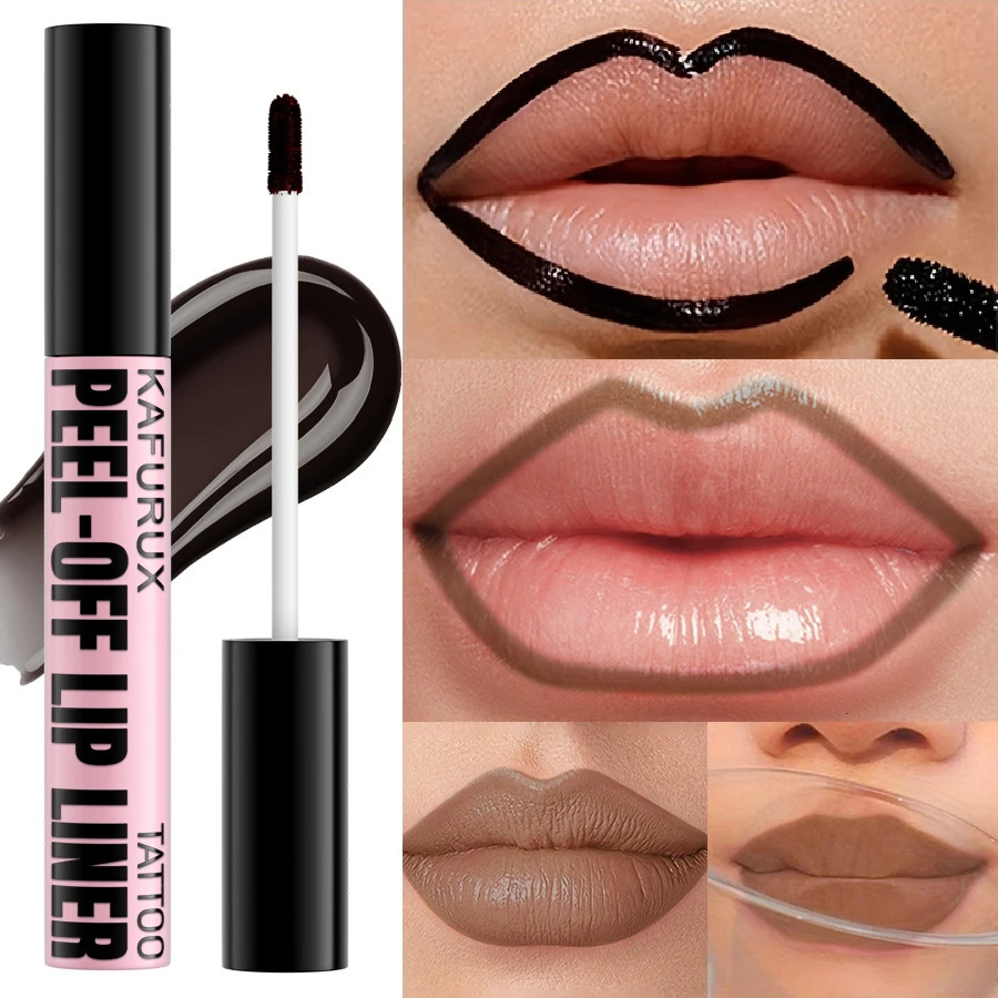 7 Colors Peel Off Lip Stain Reveal Long Lasting Waterproof Pink Lip Tint Transfer Proof Non-stick Cup Natural Makeup Lip Gloss 251125