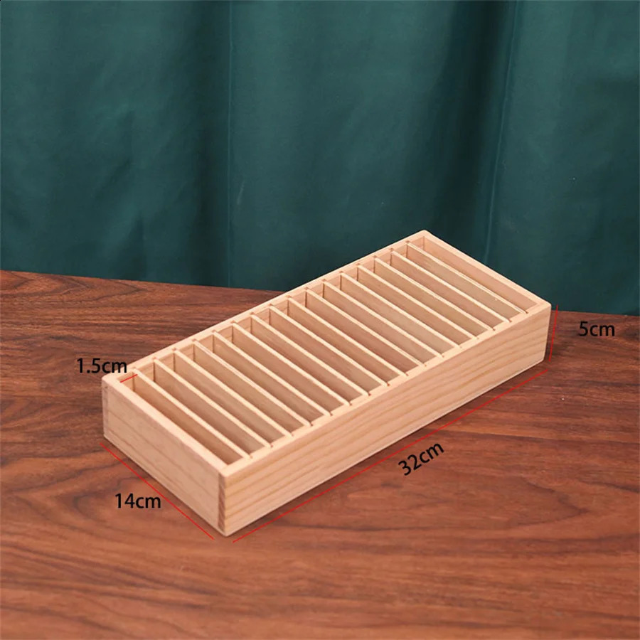 Wooden Headband Storage Box Detachable Hair Accessory Storage Holder Bracelet Jewelry Sundries Organizers Counter Showcase Props 250424