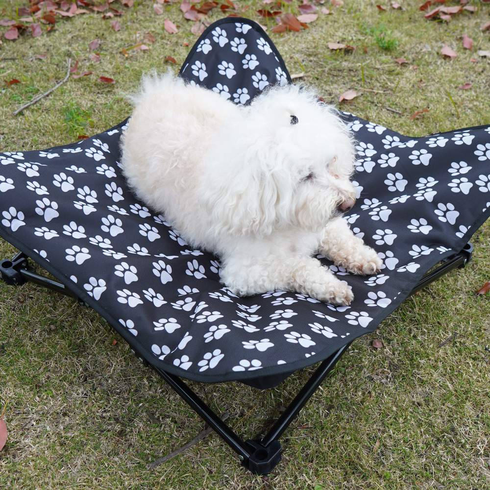 Dog Marching Bed Detachable Cat Dog Mattress Portable Pet Bed Camping Portable Folding Outdoor Pet Marching Bed Waterproof Oxford Cloth