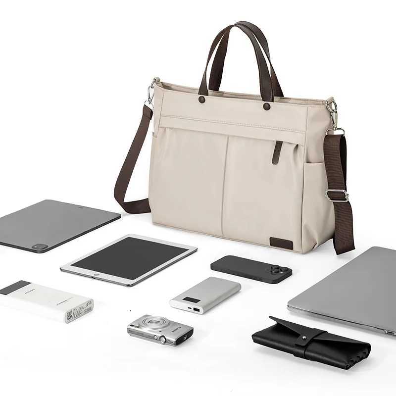 Laptop Bag Nylon casual womens laptop bag daily commuting briefcase lightweight womens single-shoulder bagT251125
