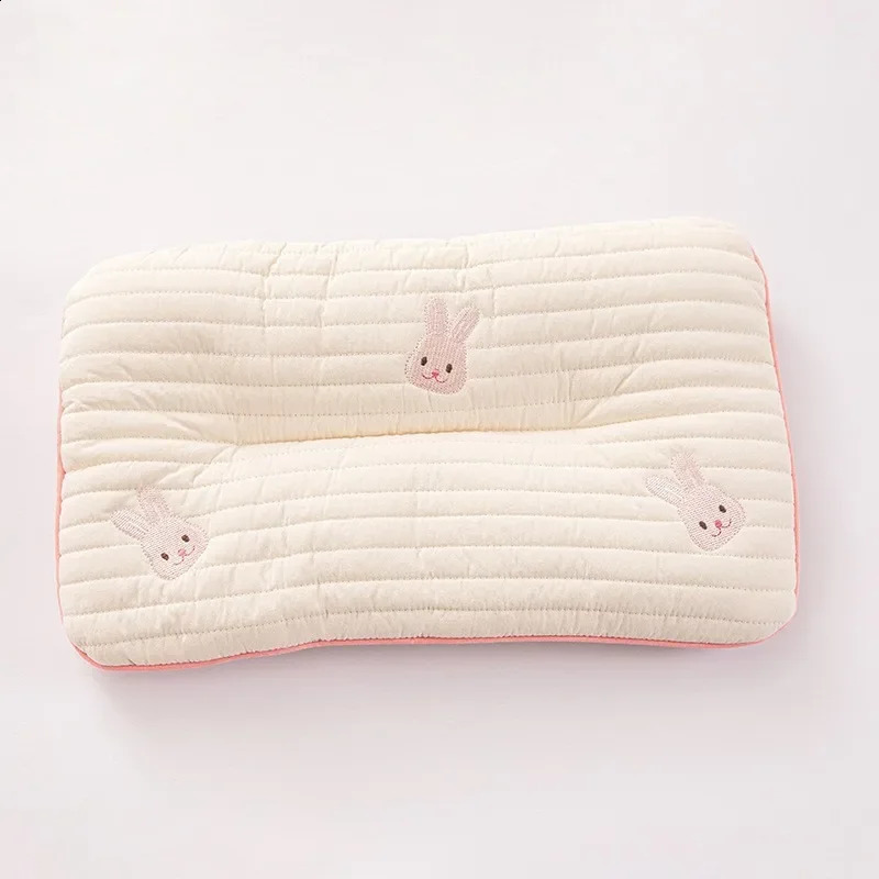 Sell Cartoon Embroidered Childrens Pillow Breathable and Sweat-absorbing Set Pillow for Kindergarten Baby Nap Pillow 250424
