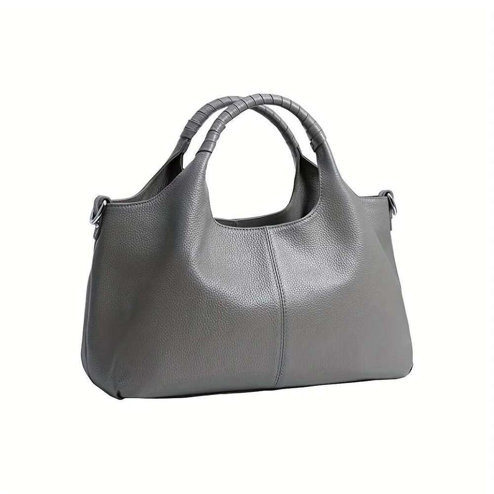 Simple Fashion Trend Men's And Women's Temperament Large Capacity Pu High-End Tote Bag