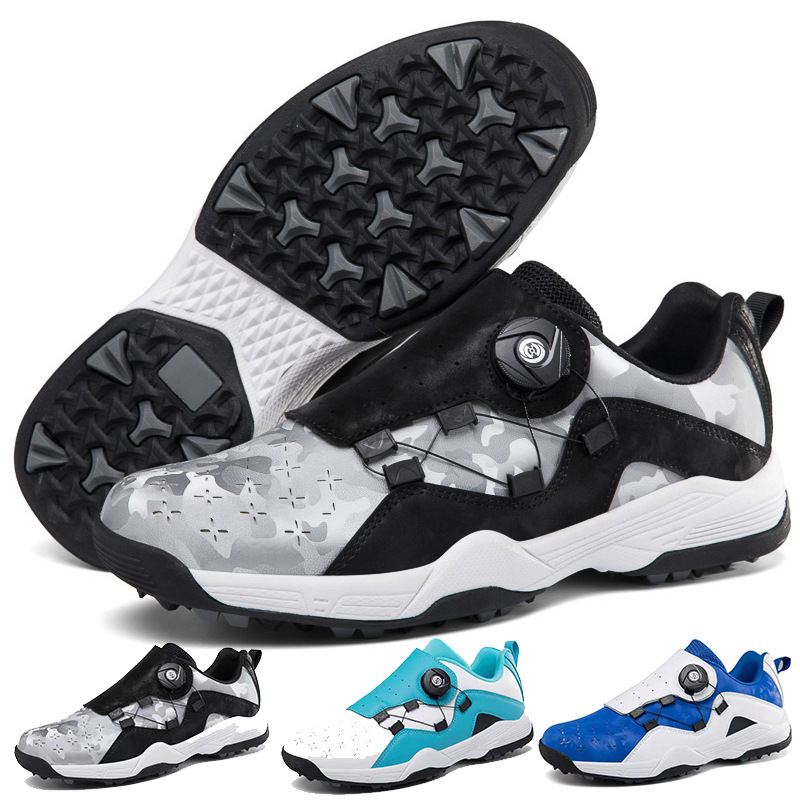 Couple Golf Sports Casual Knob Buckle Men S Walking Shoes Ddmysaturn