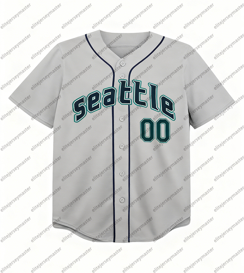 Ichiro Suzuki 51 Julio Rodriguez 44 Ken Griffey Jr Cal Raleigh 29 Personalized Customized Baseball Jerseys Custom Any Number Name
