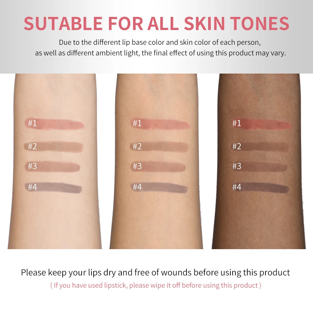 Lip Liner Pencil Peel Off Lip Stain Tattoo Long Wearing Matte Waterproof Smudge Proof Transfer Proof Lip Cosmetic For All Day 251125