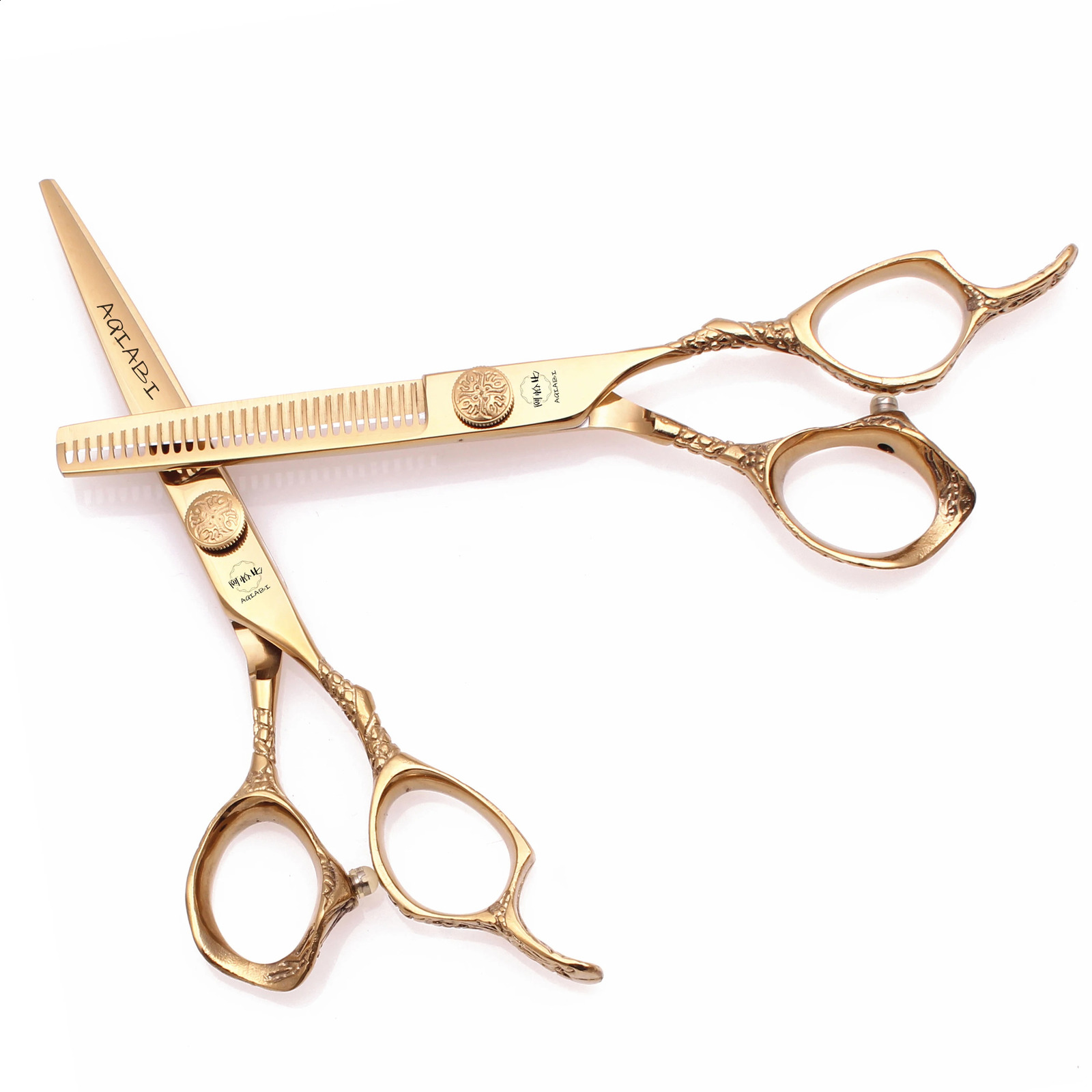 6 Professional Hair Scissors Cutting Shears Thinning Hairdressing Razor Set Haircut Salon Barber Japan 440C Drop A9001 250424