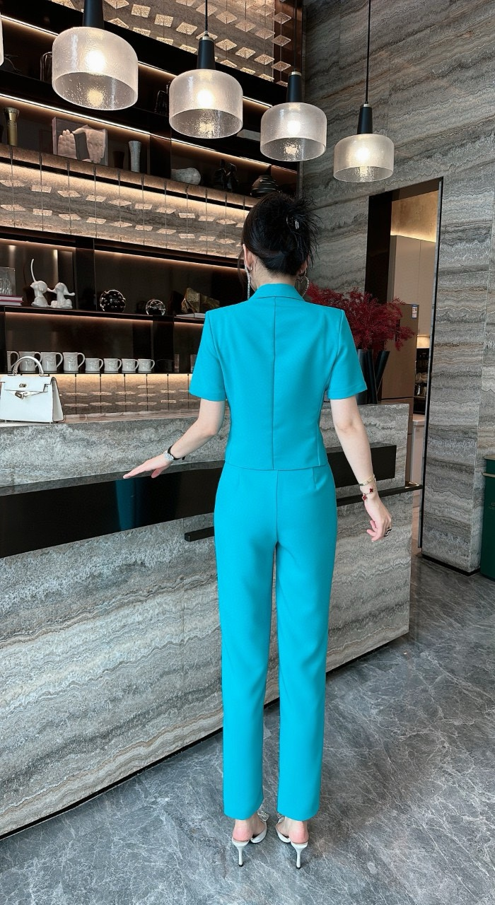 womens blazer womens casual suits business Vogue Paris 2025 Fashion Week Show Customized Fashion Tailored clothing M61
