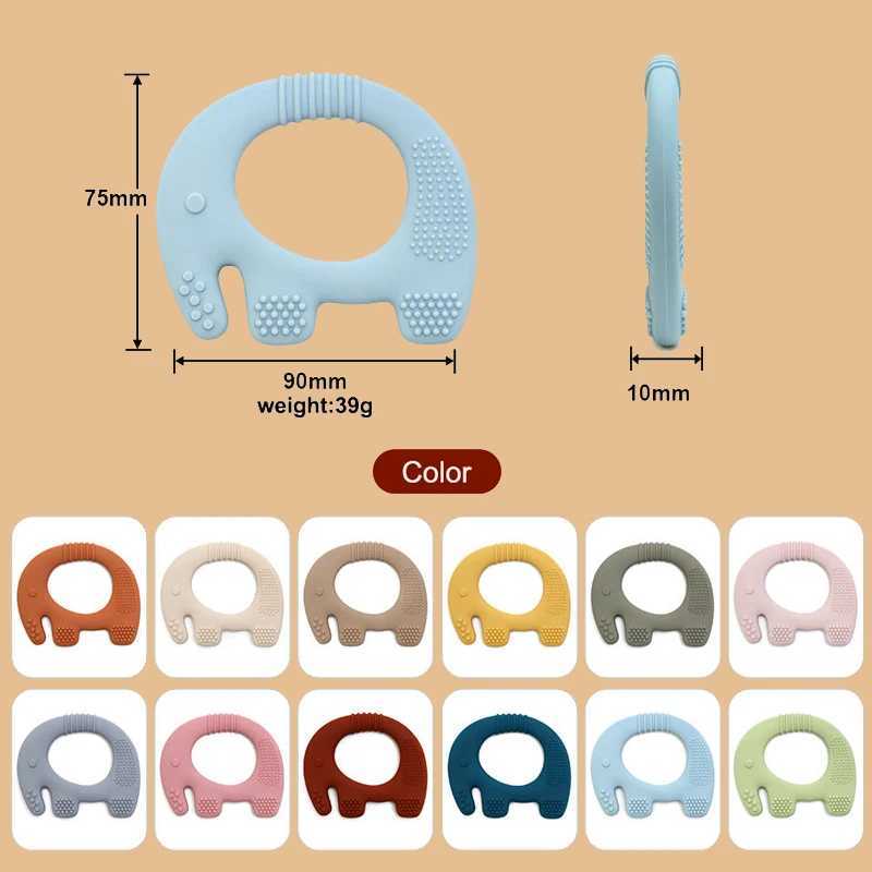 Animal Baby Soft Silicone Teether BPA Free New Born Gift Food Grade Infant Chewing Nursing Teething Toys Babies Stuff G251125