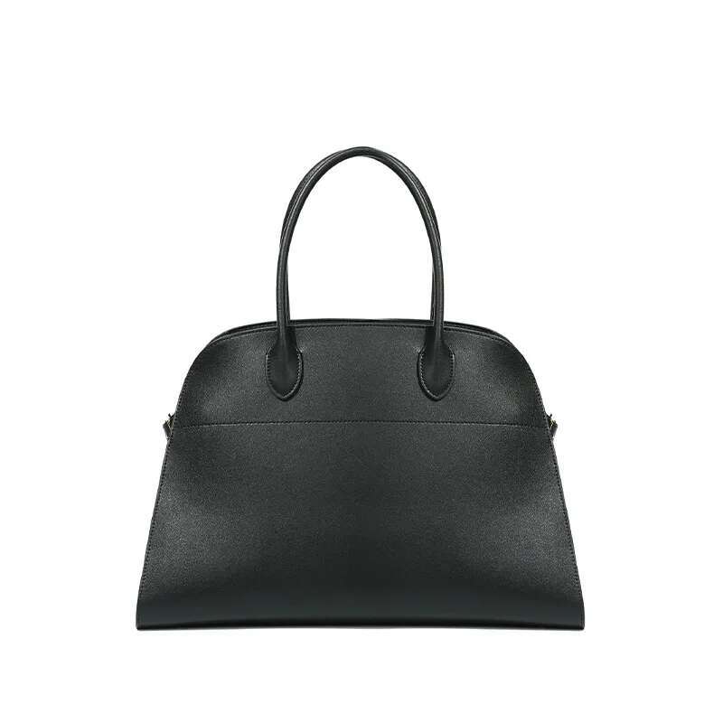 Margaux15 Deerskin, Maillard High Frosted Cowhide Handbag For Women Genuine Leather High-Grade Large-Capacity Suede Tote Bag
