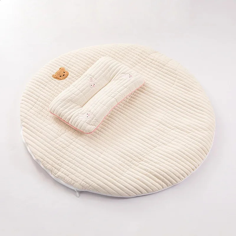 Sell Cartoon Embroidered Childrens Pillow Breathable and Sweat-absorbing Set Pillow for Kindergarten Baby Nap Pillow 250424