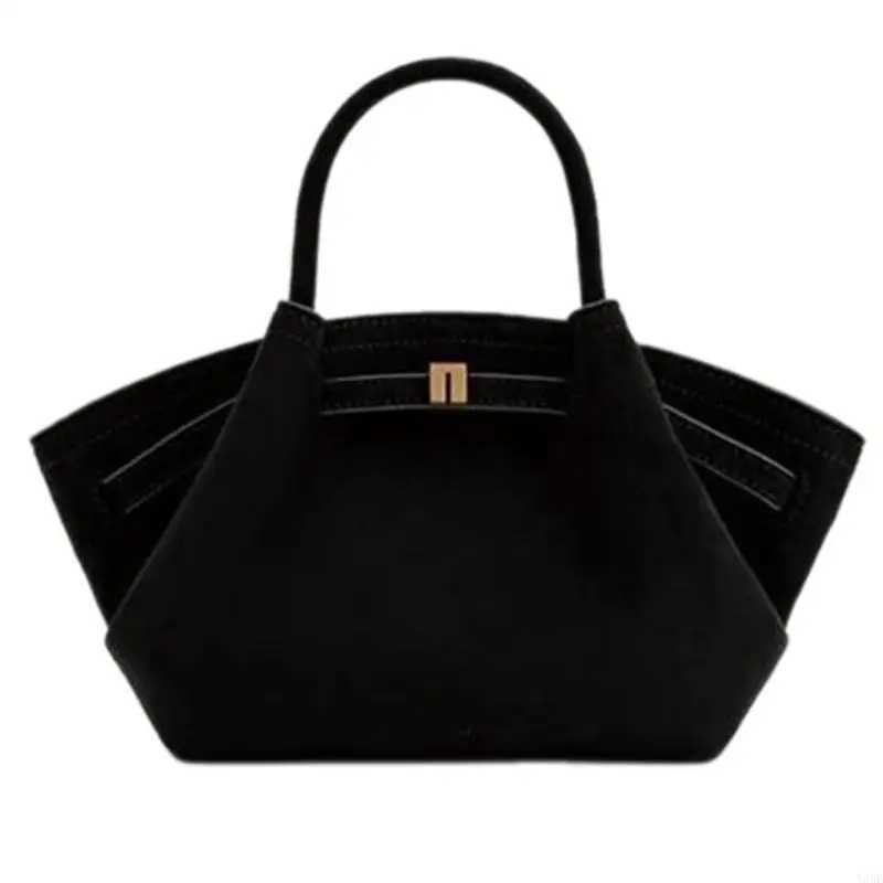Y3NE Womens 2024 Leather Shoulder Bag Mini Garbage Design Fashion Handbag Leisure Work Bag Wallet Horizontal Bag W250425