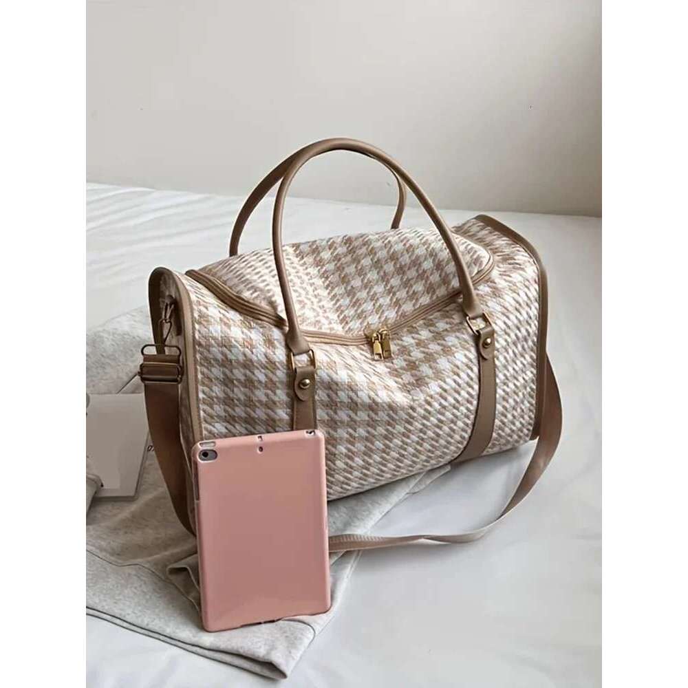 Designer Bag Portable Vintage Travel Duffle Large Capacity Womens Sports Fiess Storage Gym Handbag Weekender Overnight Bag