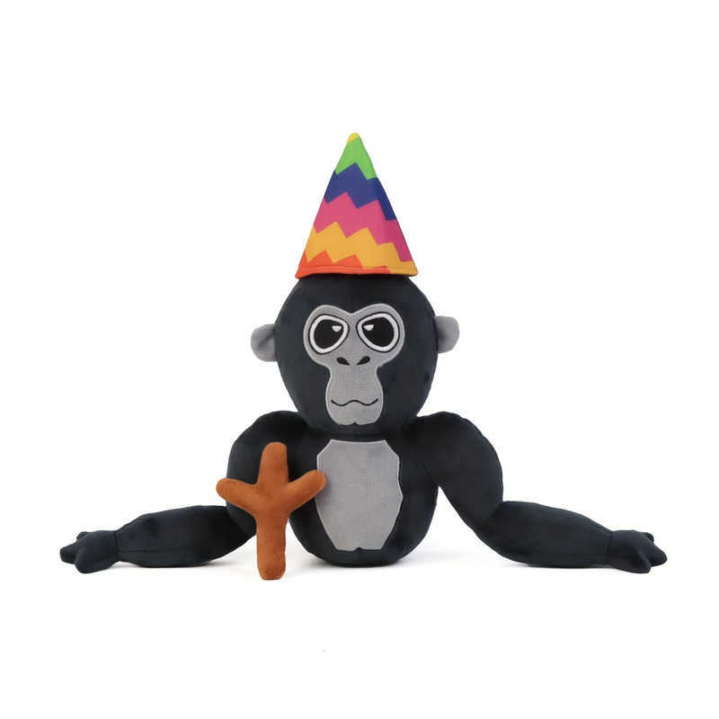 Hateemo Plush Toy Gorilla Tag Paid Fun He Decorates Games Lover and Child Boy Friend Birthday Gift Y250425 Y260128