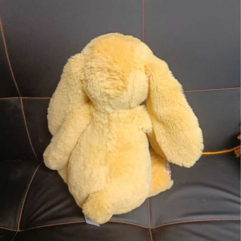 Stuffed 30cm Monet Plush Doll 25th Anniversary New Shy Blue Oil Painting Rabbit Decoration Cat Dog Toy Pet Gift Y250425 Y260128