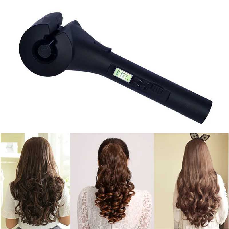 New Arrival Automatic Curler LCD Screen Magic Curler Iron Portable Travel Ceramic Heat Heating Anti Burn Curling Styling Tool Z250425