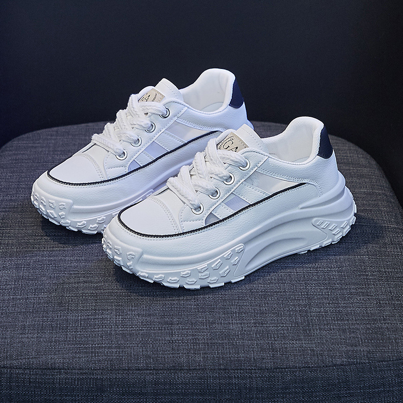 Korean Summer New Dad Women S Instagram Trendy Student Breathable Sports Shoes Thick Sole Elevated Casual Ddmysaturn