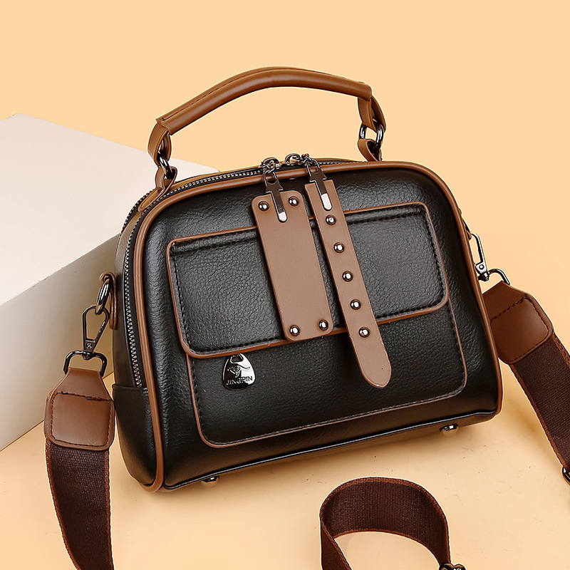 New Free Delivery Designer Shoes By 2025 High End Handbag Women's New Trend Girl Multi Compartment Large Capacity Single Shoulder Crossbody Bag