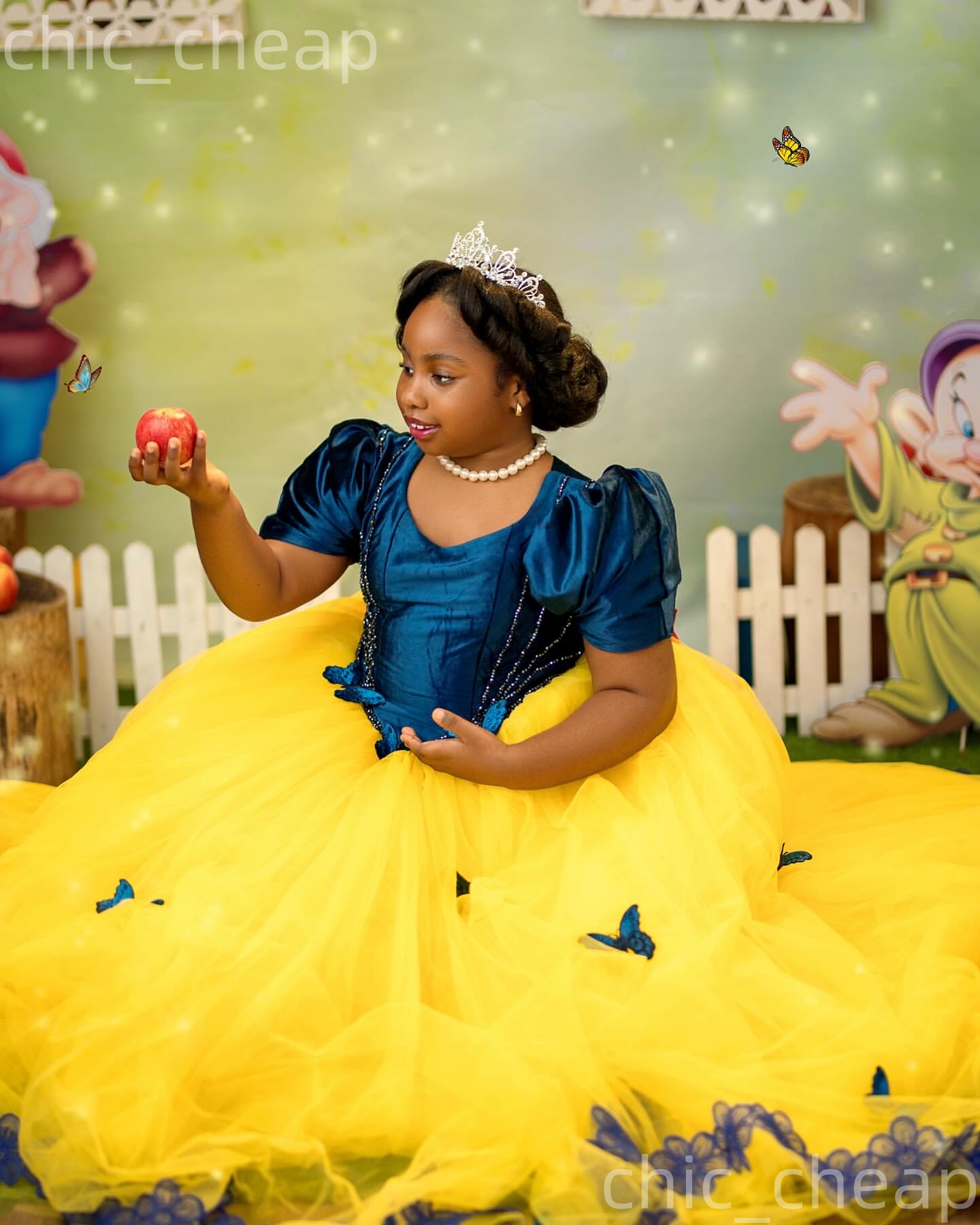 2026 Yellow Ball Gown Flower Girl Dresses Flowers Beaded Short Sleeves Tulle Little Girl Christmas Peageant Birthday Christening Tutu Dress Gowns ZJ42