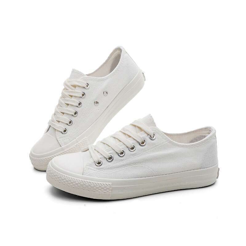 2024 Spring and Autumn Classic Canvas Women's Student Korean Edition Little White Couple Men's Casual Board Shoes
