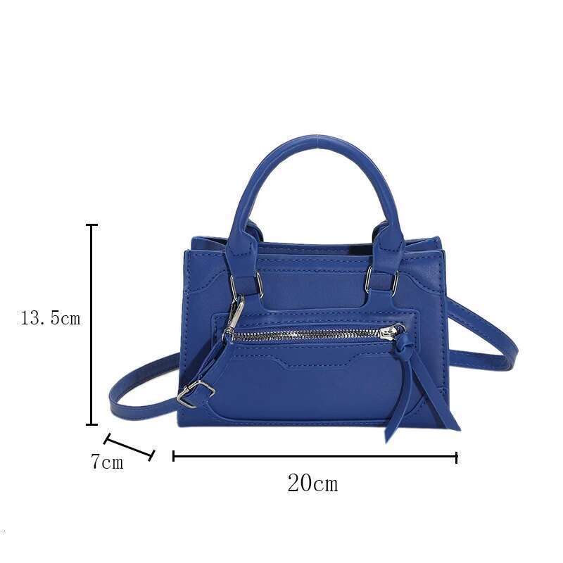 Crossbody For Women New Fashion Casual Western Style Shoulder Handbag Simple Texture Messenger Small Square Bag